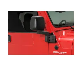 Quadratec Mirror Relocation Bracket Kit for Jeep Wrangler 1997-2006